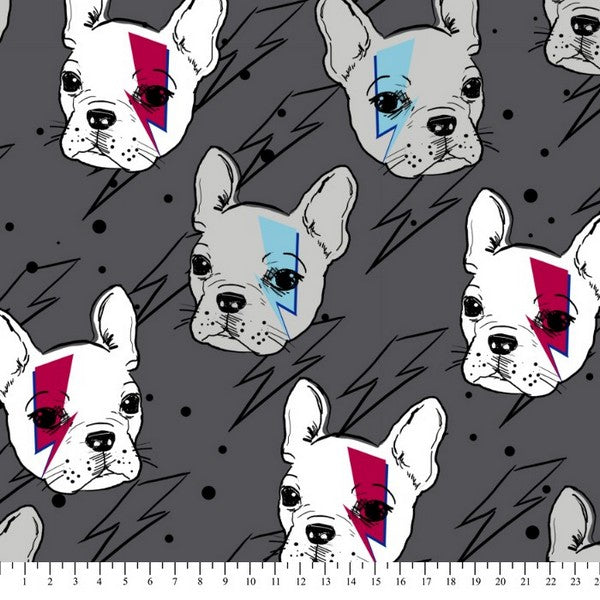 Premium Anti-Pill French Brit Pup Fleece 71