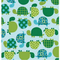 Premium Anti-Pill Turtle Time Fleece 729 "LAST PIECE MEASURES 1 YARD 26 INCHES"
