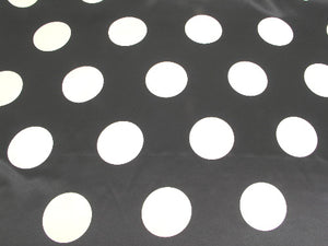 SWATCHES Polka Dot Dull Satin