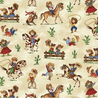 Premium Anti-Pill Cowboys & Cowgirls Fleece A42
