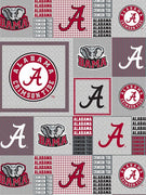 Premium Anti-Pill Alabama Fleece B900 "LAST PIECE MEASURES 1 YARD 33 INCHES"