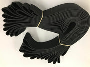 5 Yard Bundle Black 1-1/2" Elastic