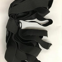 5 Yard Bundle Black 3/4" Elastic