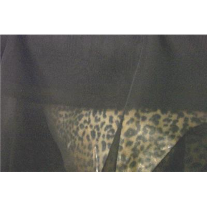 Chiffon 44 Inch Wide BLACK 50 YARD ROLL