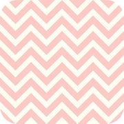 Chevron Charmeuse Satin BLUSH WHITE SP-13