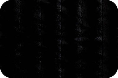 Chinchilla Cuddle Fur BLACK CC-3