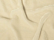 Plush Silk Velvet 44" Wide DARK IVORY
