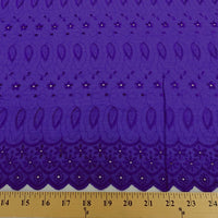 SWATCHES Eyelet Embroidery