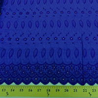 SWATCHES Eyelet Embroidery