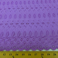 SWATCHES Eyelet Embroidery