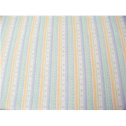 Anti-Pill Blue Yellow Green Stripes Fleece 417