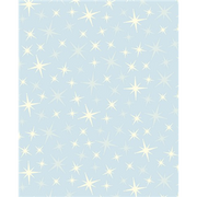 Anti-Pill Glittering Star Lt Blue Fleece 407