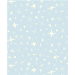 Anti-Pill Glittering Star Lt Blue Fleece 407