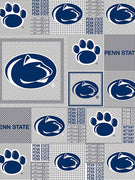 Premium Anti-Pill Penn State Fleece B911 "LAST PIECE MEASURES 1 YARD 30 INCHES"
