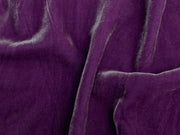 Plush Silk Velvet 54" Wide PURPLE/PINK