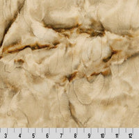 Soft Cuddle Fur TIE DYE RABBIT BEIGE SF-23