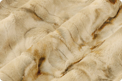 Soft Cuddle Fur TIE DYE RABBIT BEIGE SF-23