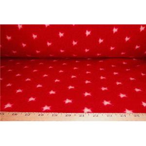 Small Red Star Fleece