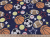 All Sports Balls Navy Fleece 228
