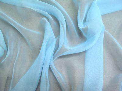 Chiffon 44 Inch Wide AQUA