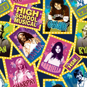 Premium Anti-Pill High School Musical Fleece B484
