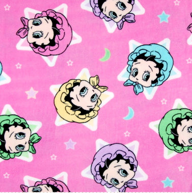 Premium Anti-Pill Betty Boop Star Baby Fleece B592