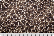 Giraffe Charmeuse Satin CHOCOLATE SP-24