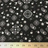 SWATCHES Paisley Print Poly/Cotton