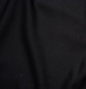 Black Poly Gabardine