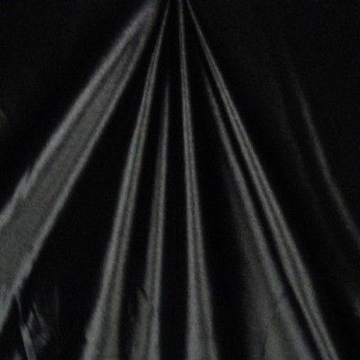 Shiny Nylon Spandex Stretch Satin Black