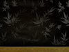 Chinese Bamboo Brocade Black
