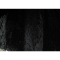 Long Pile Shaggy Fur BLACK