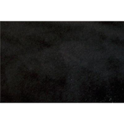 Stretch Ultra Soft Cuddle Fur BLACK 3MM PILE