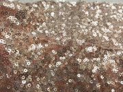 Embroidered Glitz Sequins BLUSH
