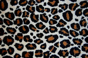 Jaguar Minky Cuddle Fur BROWN BLACK TAN