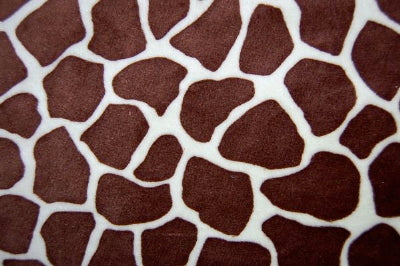SWATCHES Giraffe Minky Cuddle Fur