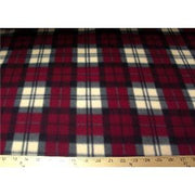 Anti-Pill Christmas Plaid Fleece 342