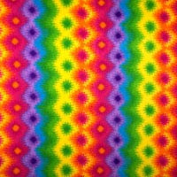 Anti-Pill Rainbow Stripes Fleece C63
