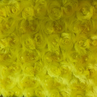 Rose Bud Fur CANARY YELLOW