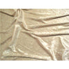 Crushed Panne Velour Velvet Champagne