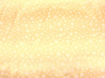 Multi Dot Charmeuse Satin YELLOW