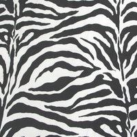 SWATCHES Zebra Charmeuse Satin