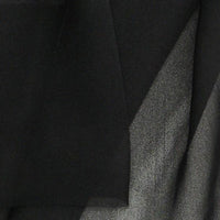 Two Tone Chiffon 58" BLACK