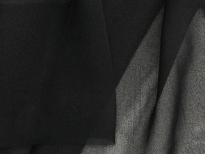 Two Tone Chiffon 58" BLACK