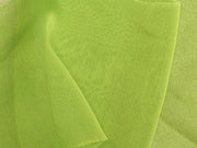 Two Tone Chiffon 58" LIME