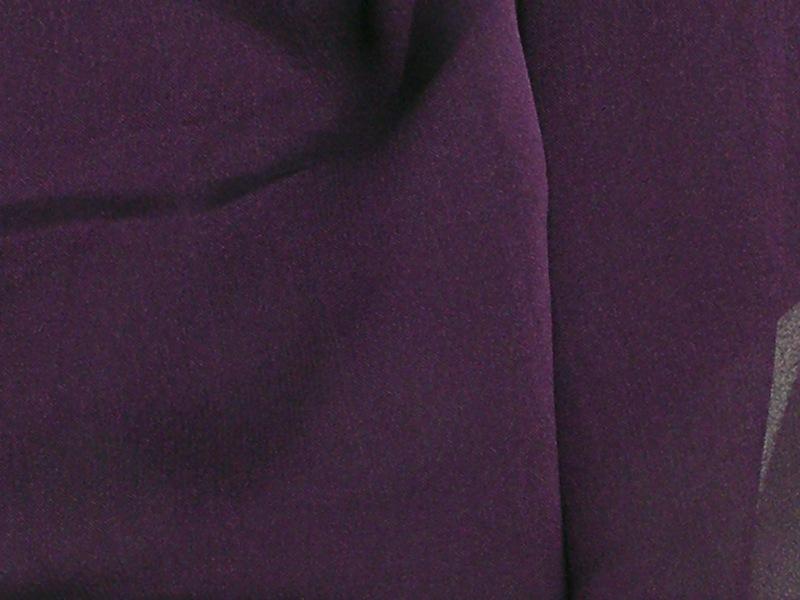 Two Tone Chiffon 58" PLUM