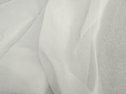 Two Tone Chiffon 58" WHITE