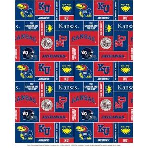 Premium Anti-Pill Kansas, University Of Fleece B345