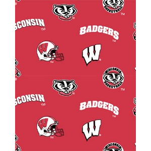 Anti-Pill Wisconsin University Fleece B378