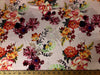 SWATCHES Dull Floral Charmeuse Silky
